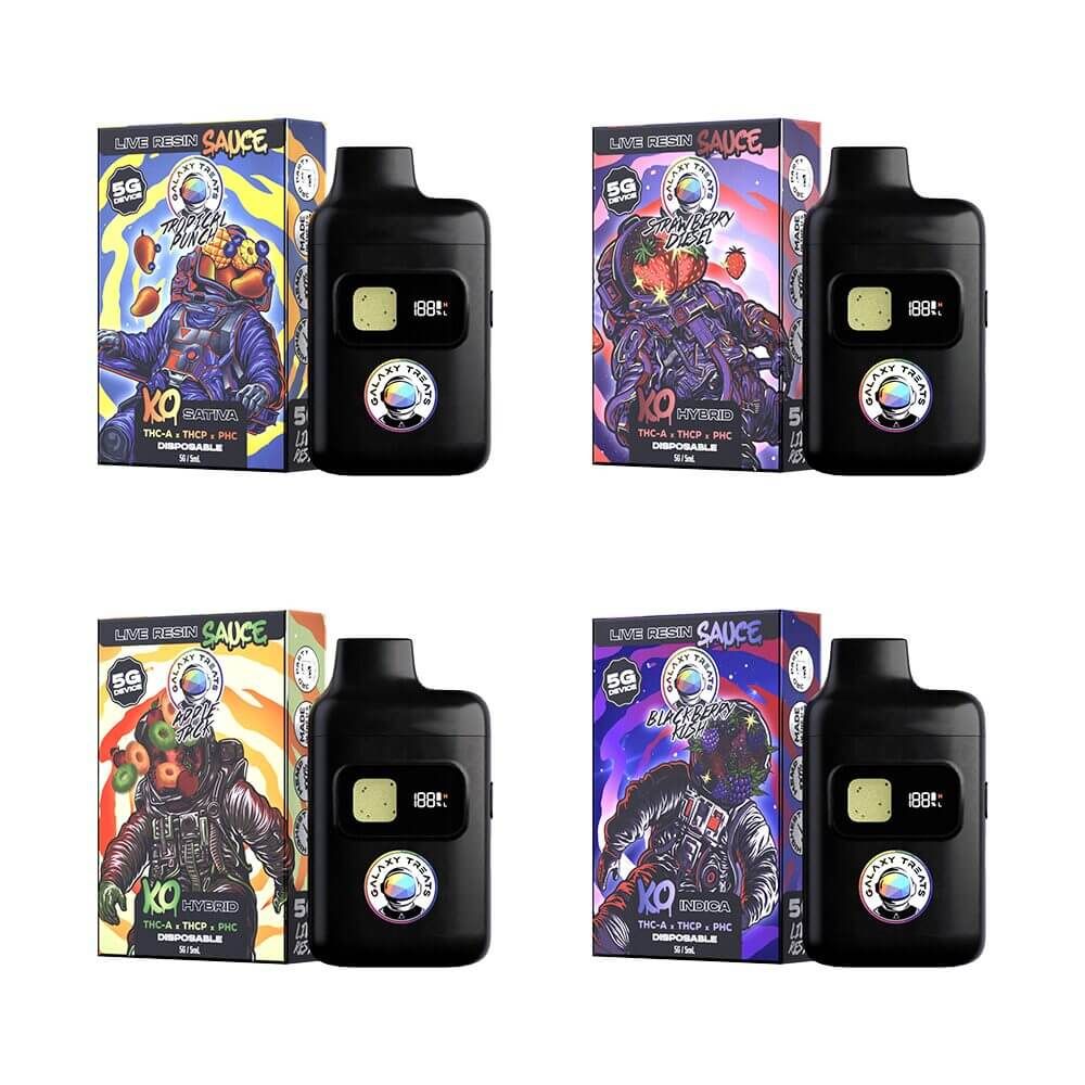 Galaxy Treats THCA + THCP + PHC Disposable (5g) thumbnail
